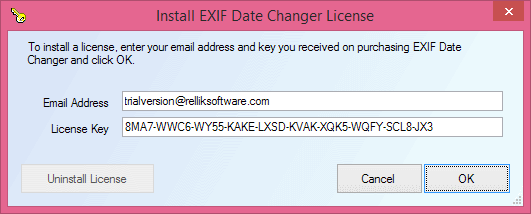 exif date changer pro license key