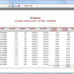 Dividends report for TLS